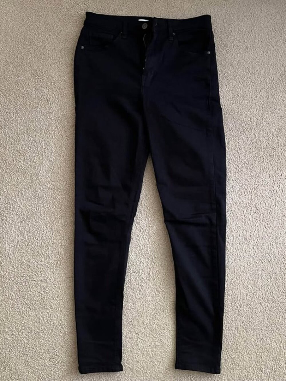 TOPSHOP Jamie Jeans in Black